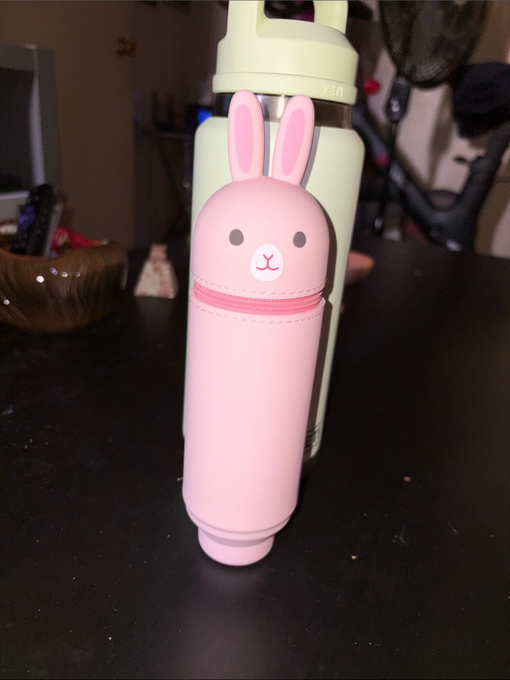 Lihit Lab Smart Fit PuniLabo Stand Pen Case - Rabbit
